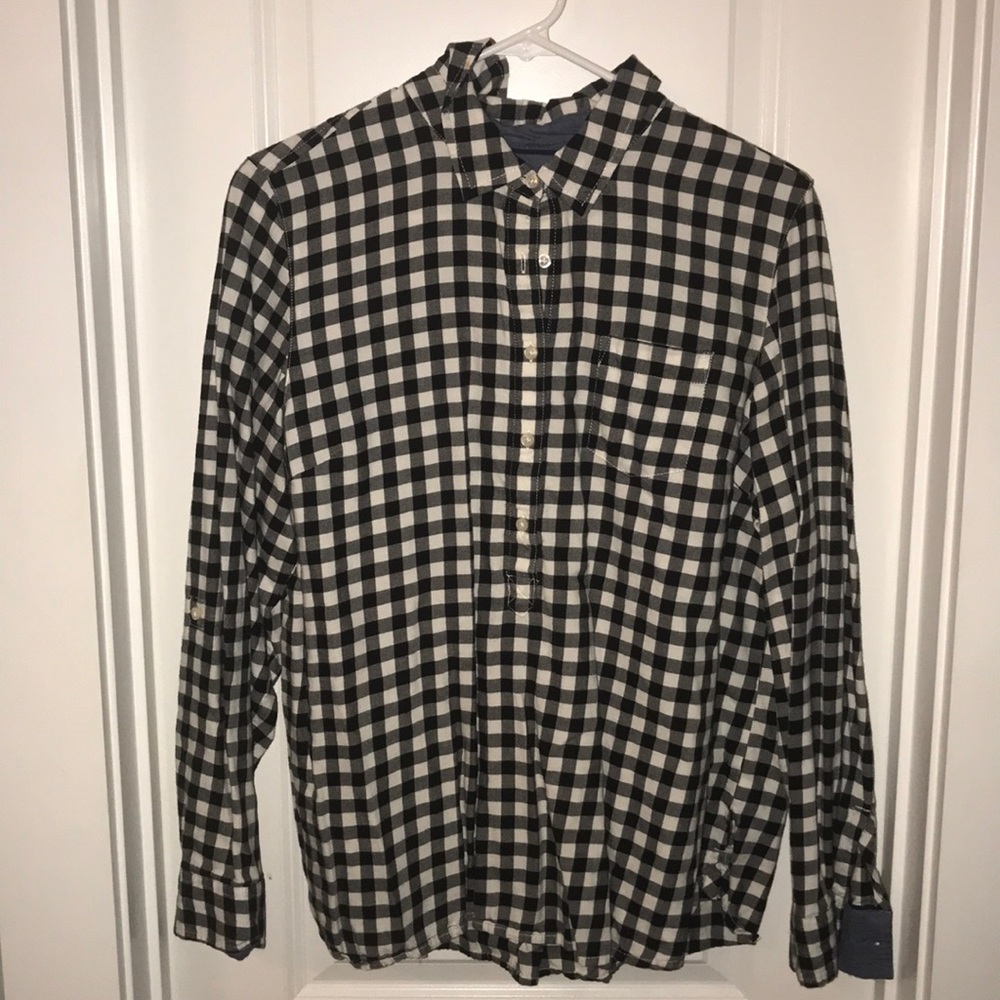 Flannel pop over